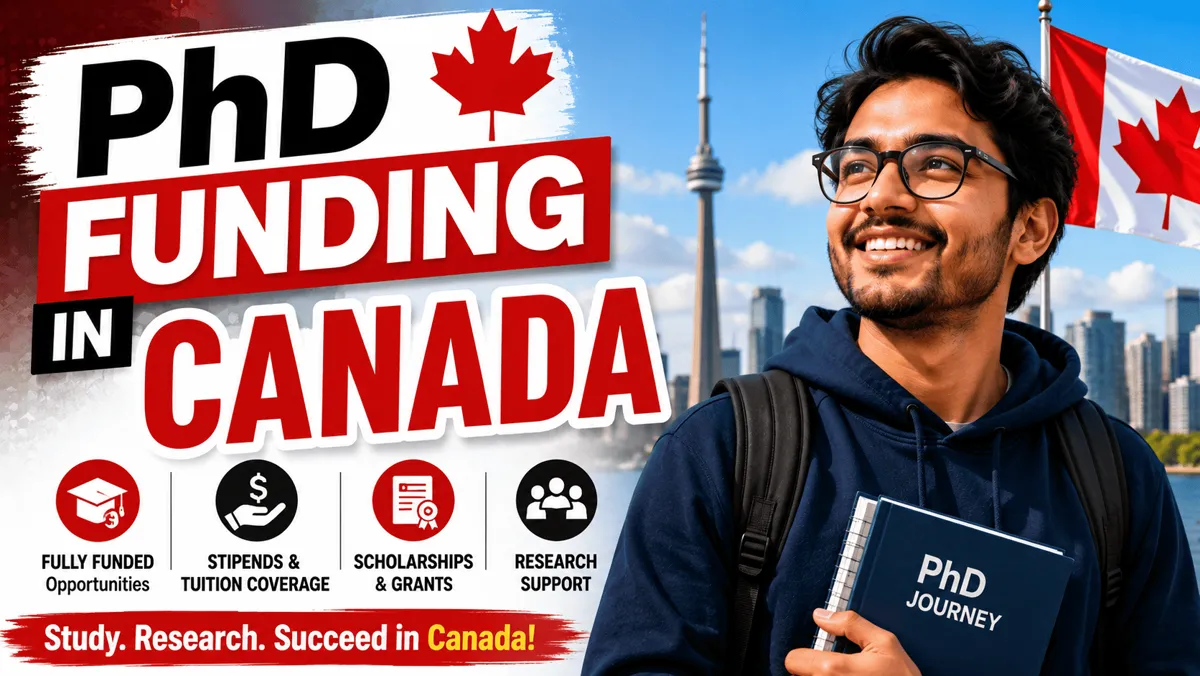PhD Funding in Canada, Explained: What Indian Students Actually Get (2026)