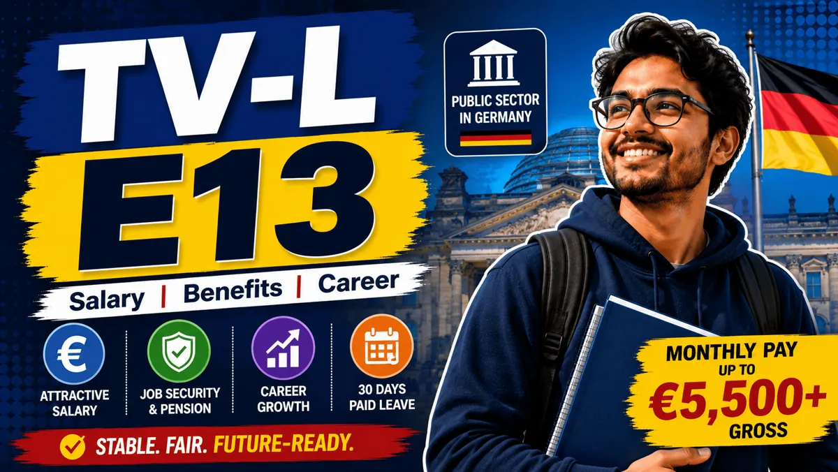 TV-L E13, Explained: What a PhD in Germany Actually Pays in 2026